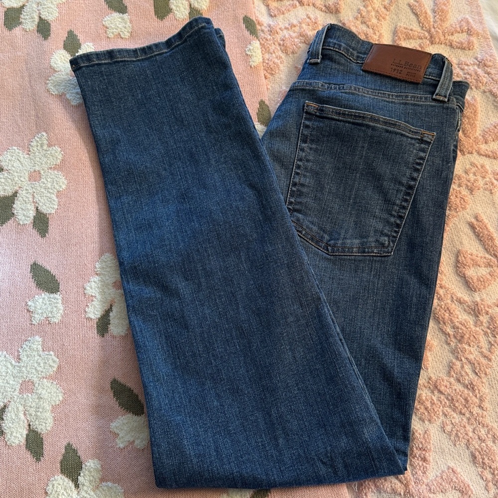 L.L. Bean Men’s Dark Blue Denim Jeans 32 x 32
3 pairs available.  1 is darker
